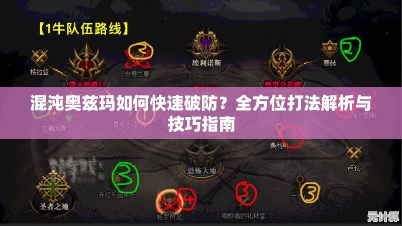 混沌奥兹玛如何快速破防？全方位打法解析与技巧指南