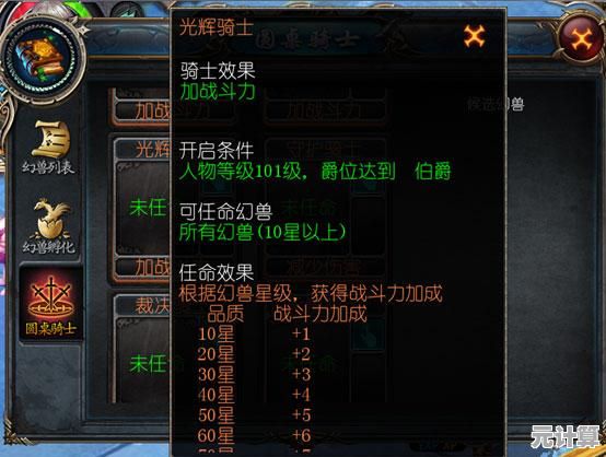 2025年《魔域口袋版》圆桌骑士官方攻略首发，带你征战全新副本！