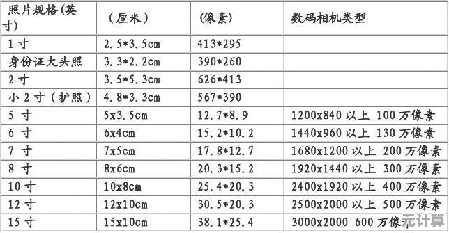 一寸证件照标准尺寸详解：25mm×35mm的规范与应用
