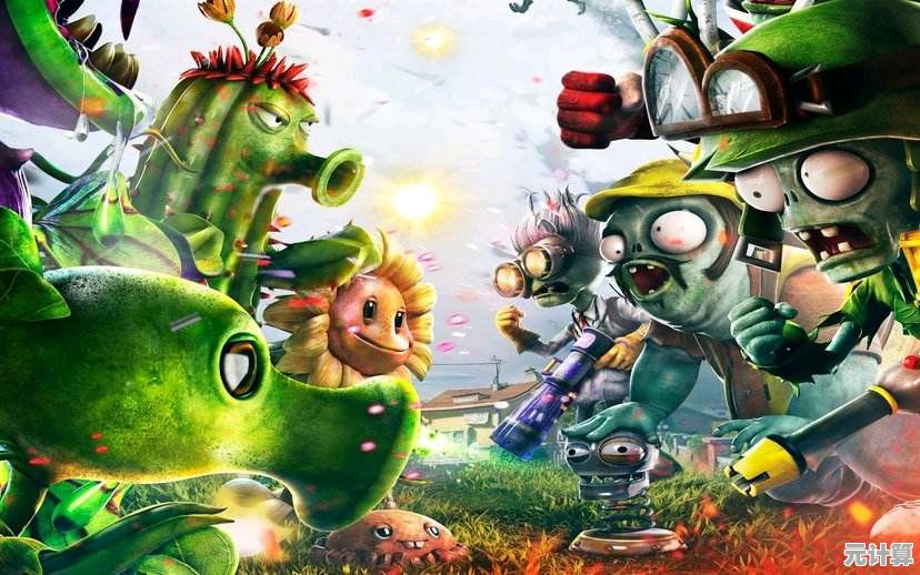 想体验全新植物与僵尸激战？植物大战僵尸2》让你大开眼界！