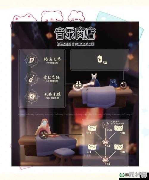 2025光遇钢琴快速获取攻略：音乐商店新机制及碎片收集指南