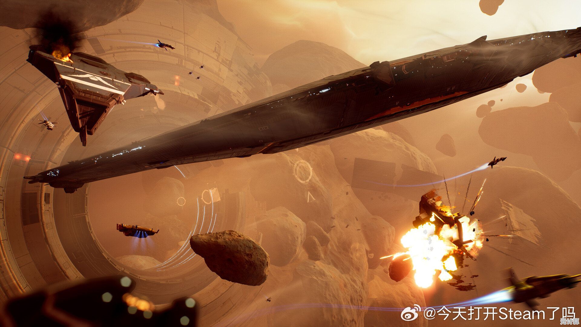 指挥你的舰队决战深空！Space Menace 2》2025年新版本7月26日登陆Steam