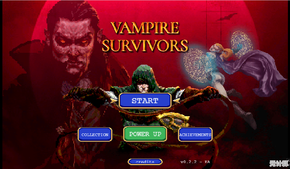 想体验爽快战斗的像素Roguelike？吸血鬼幸存者手机版》你试过了吗？