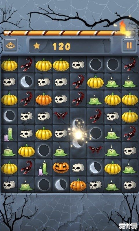 你的消除技巧经得起万圣节匹配(Halloween Match)的考验吗？