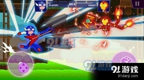 还在找1V1对决手游？超级火柴人战斗勇士》让你畅快战斗！