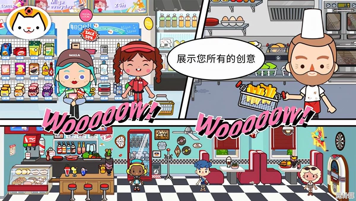 想体验丰富的角色定制和季节活动？米加小镇无广告满足你所有幻想！