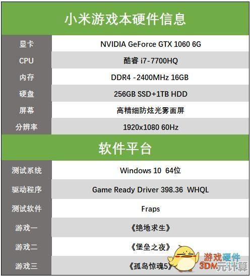 小米游戏本：高性能引擎驱动，畅玩大型游戏不卡顿
