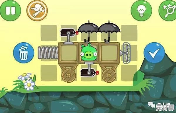 想挑战搭建载具的创意极限？试试捣蛋猪中文版吧！
