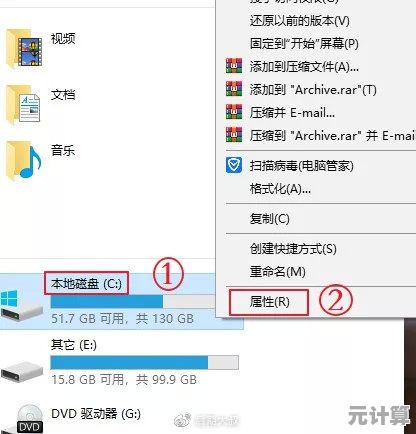 电脑C盘空间告急？手把手教你彻底清理无用文件