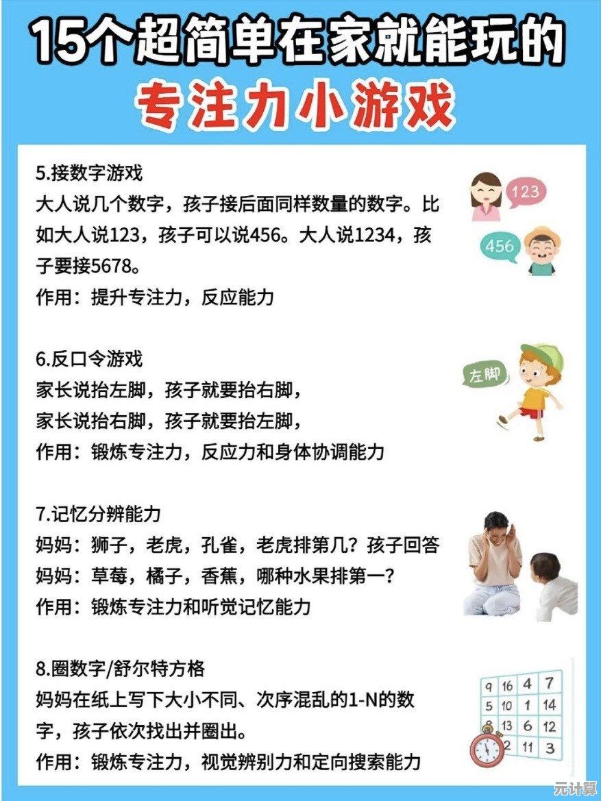 2025年专注力小游戏TOP榜：高效提升专注力的经典推荐