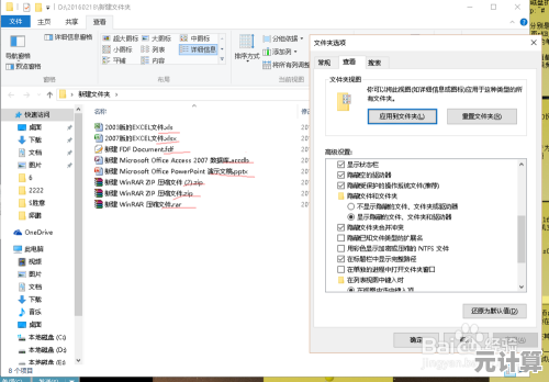 Windows 10修改文件扩展名的详细步骤与技巧