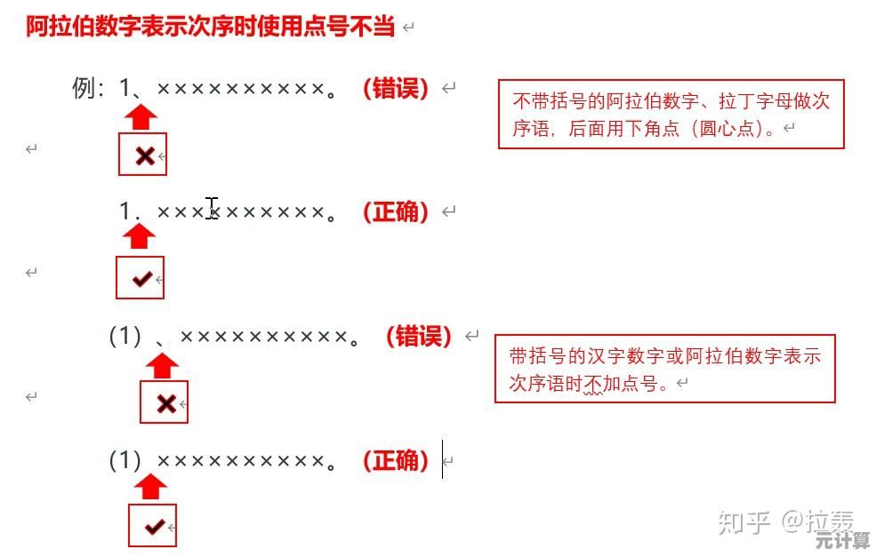 中间点符号的正确打法：常见错误与标准格式指南