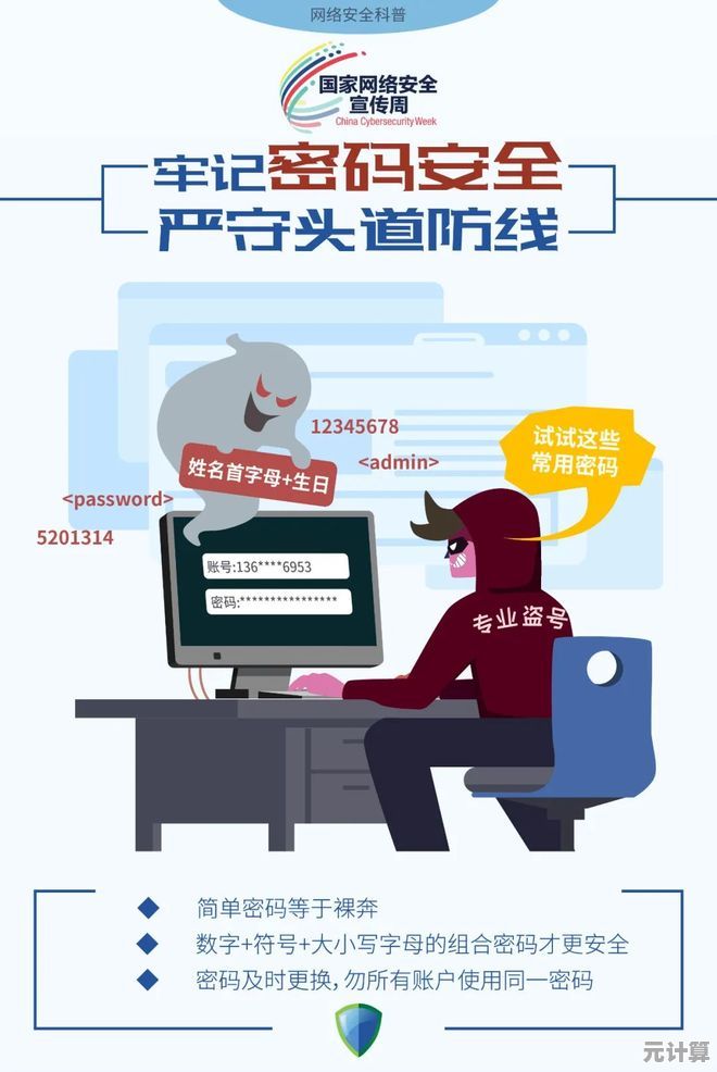 保障电脑密码安全，筑起个人信息防护的第一道防线