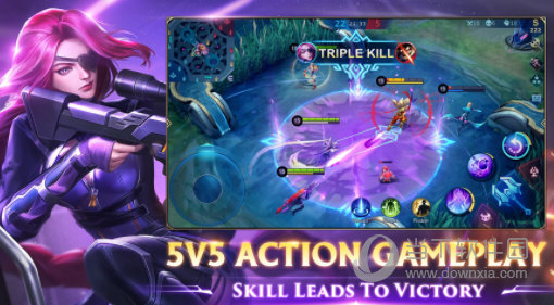 还在寻找5v5竞技手游？决胜巅峰正版》带你和队友团灭对手！