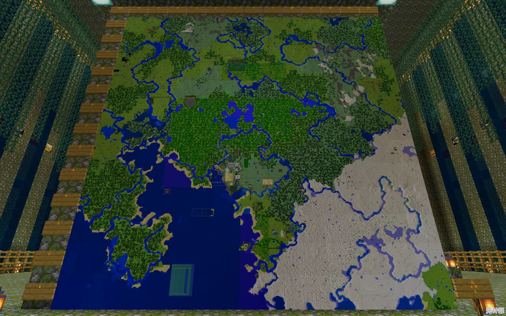 谁说生存创造不能兼得？Minecraft 1.12》超大地图与专属市场岂容错过？