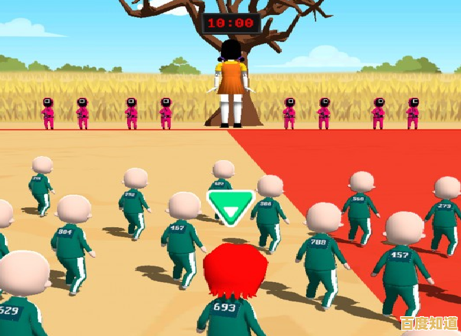 想体验紧张刺激的木头人挑战?123木头人》等你来尝试!